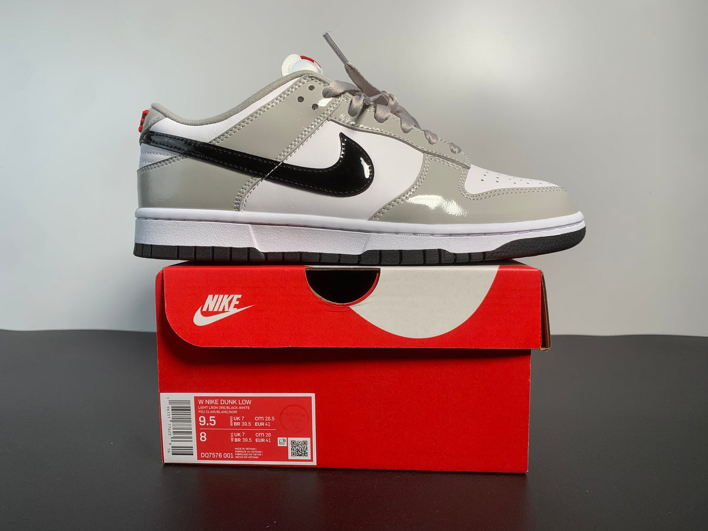 Wmns Dunk Low 'Light Iron Ore Black' DQ7576-001