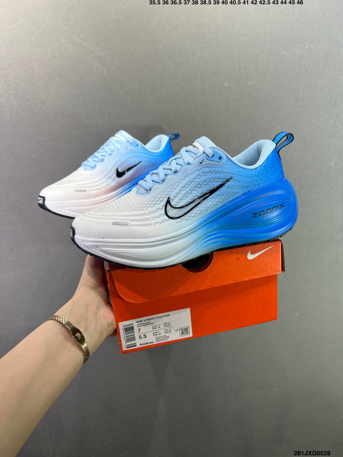NIKE VOMERO PLUS RUN Blue IM2038-039