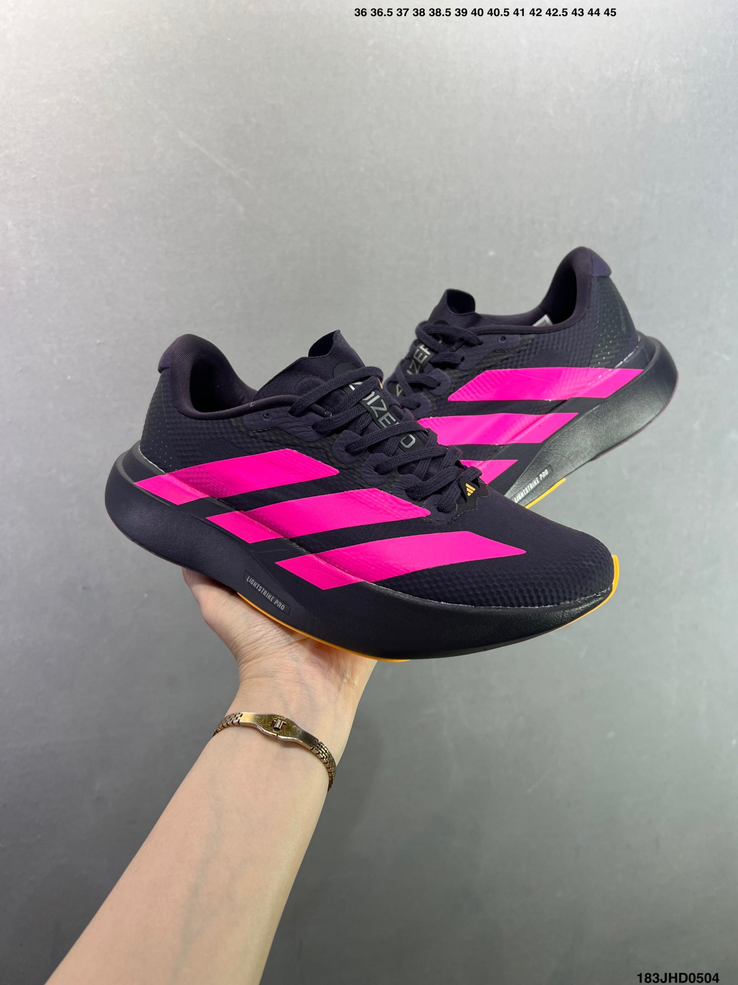 Adidas Adizero Evo SL Woven W Black Pink KJ2002