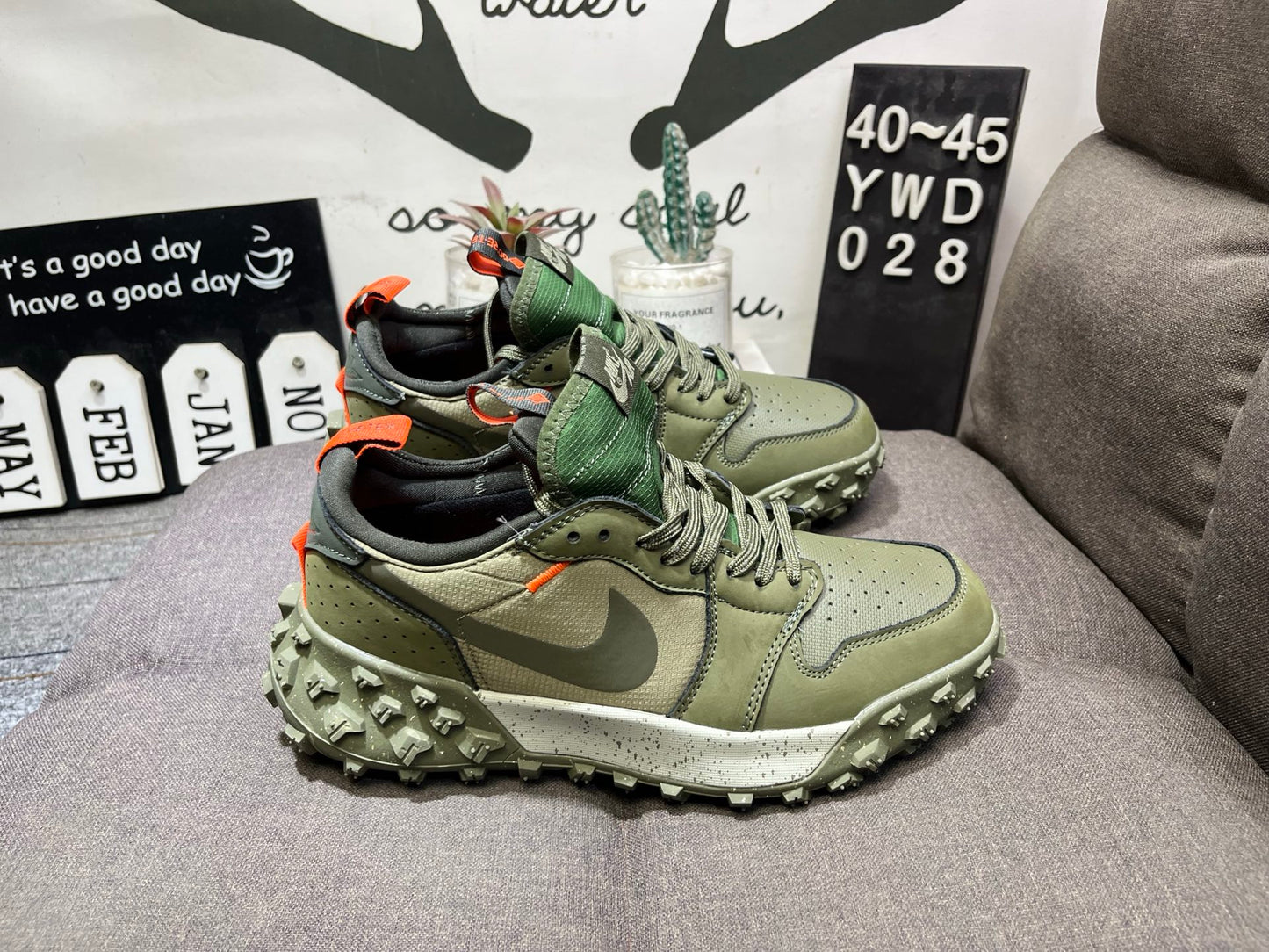Air Jordan 1 Element Gore Tex Low Olive Green Khaki FV4227-201