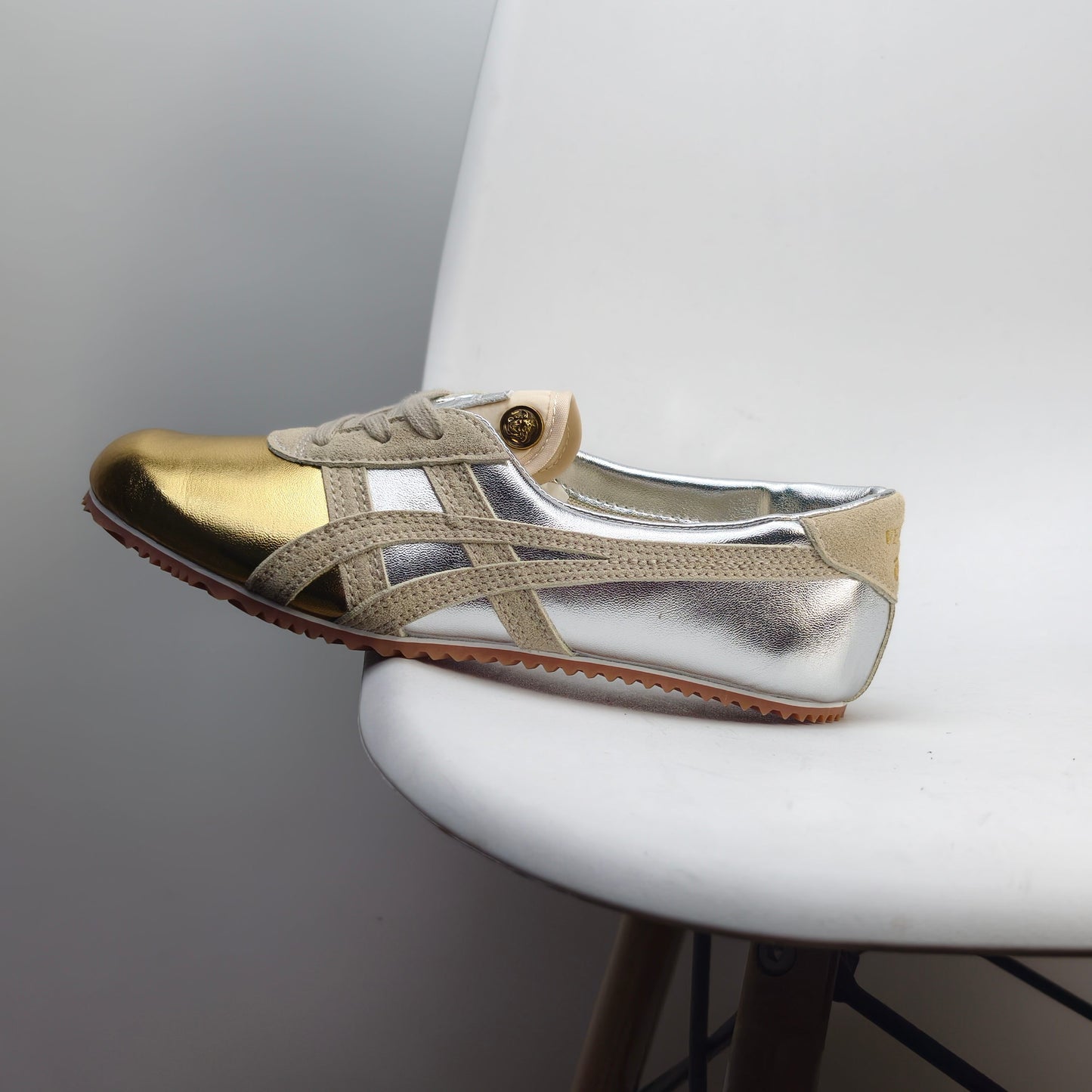 Versace x Onitsuka Tiger Tai-ChiSakura Slip-on Silver 1024594-1A17741_2U2HJ
