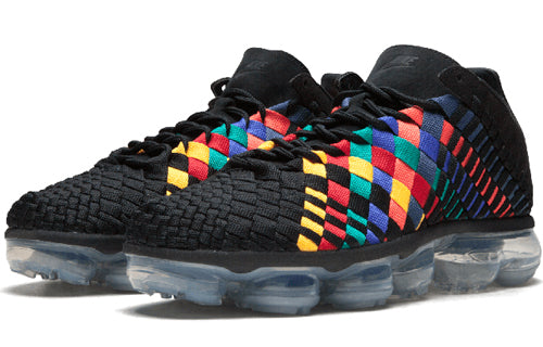 Nike Air VaporMax Inneva 'Rainbow' Black/Black-Glacier Blue-Laser Orange AO2447-001