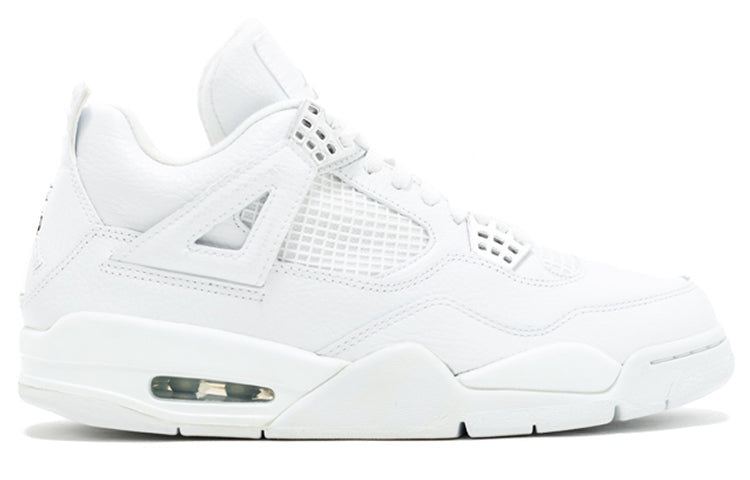 Air Jordan 4 Retro 'Pure $' White/Metallic Silver 308497-102