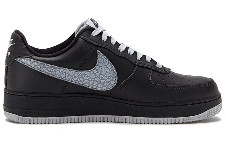 Nike Air Force 1 Low 'Black Croc Print' Black/Cool Grey/Dark Grey 823511-012