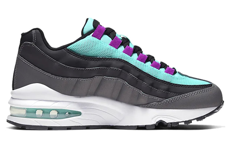 Nike Air Max 95 GS 'Gunsmoke Aurora Green' Gunsmoke/Aurora Green/Black/White 905348-034
