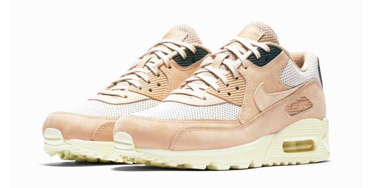 NikeLab Womens WMNS Air Max 90 Pinnacle 'Mushroom' Mushroom/Oatmeal-Light Bone 839612-200