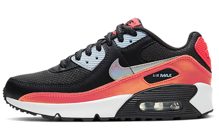 Air Max 90 FP GS 'Black Laser Crimson' Off Noir/Laser Crimson/Hydrogen Blue/White CT1966-001