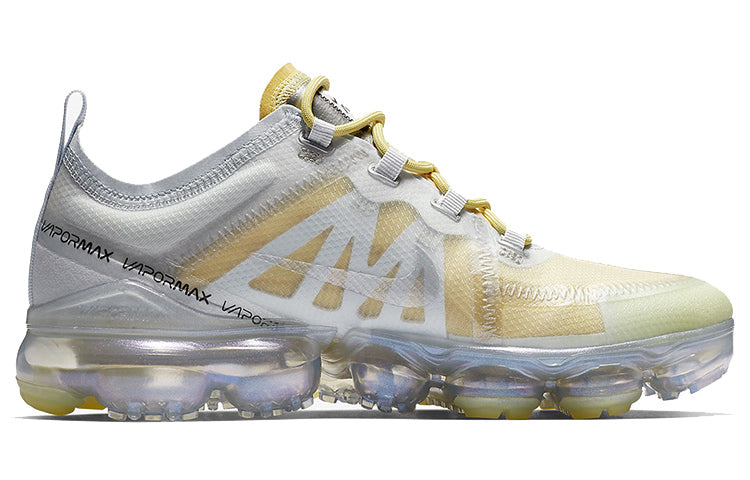Womens Air VaporMax 2019 Premium 'Celery' Celery/Metallic Silver-Half Blue-Summit White-Pure Platinum-Spruce Fog AT6817-301