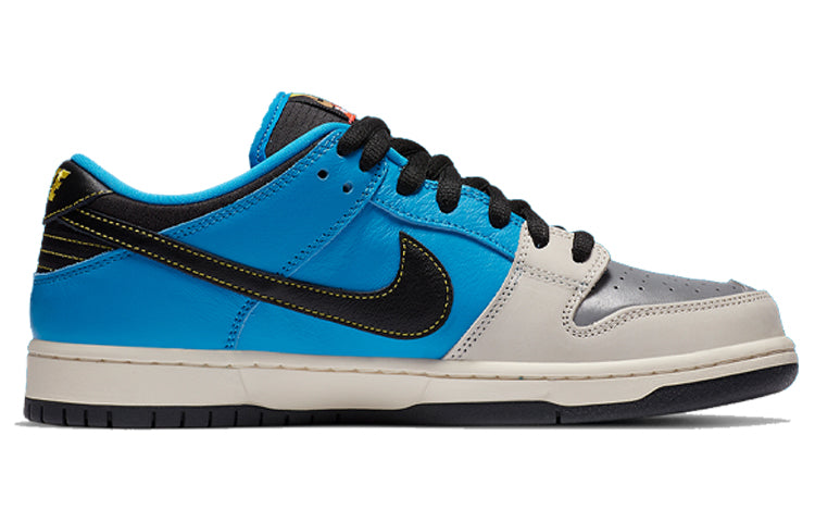 Nike Instant Skateboards x Dunk Low Pro SB Skateboard QS Blue Hero/Pale Ivory/Black CZ5128-400