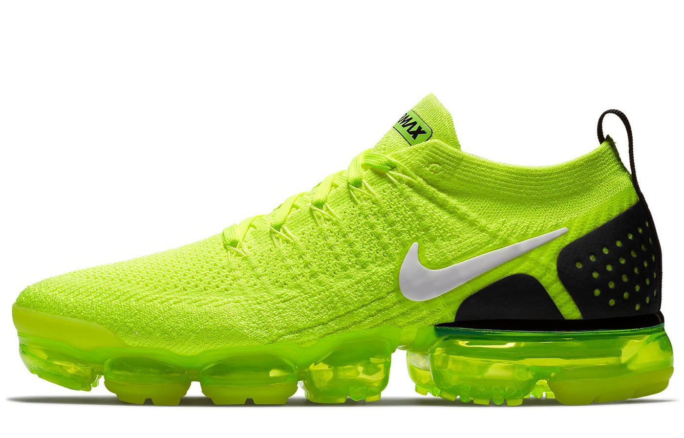 Nike Air VaporMax Flyknit 2 Volt Volt/White-Black 942842-700