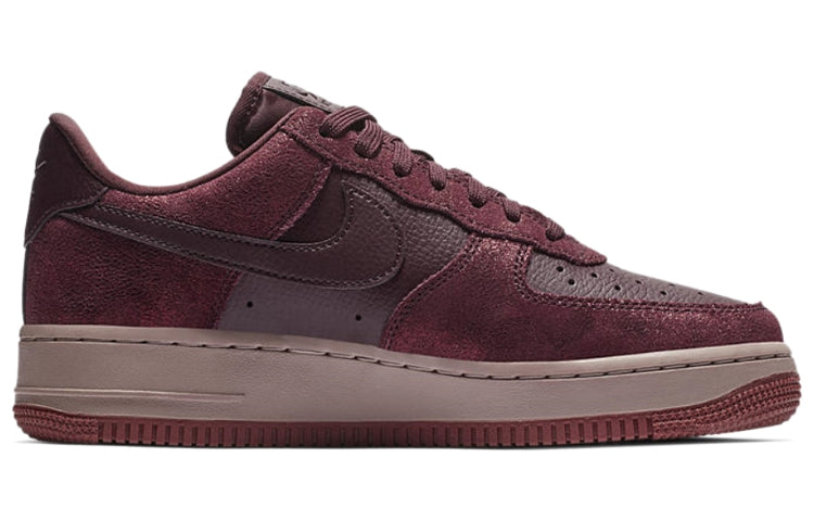 Nike Womens Air Force 1 Low '07 Premium 'Burgundy Crush' Burgundy Crush/Burgundy Crush 616725-603