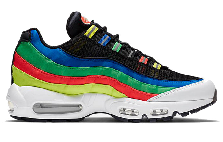 Nike Air Max 95 'Olympics' Black/White/Racer Blue/Green Spark DA1344-014