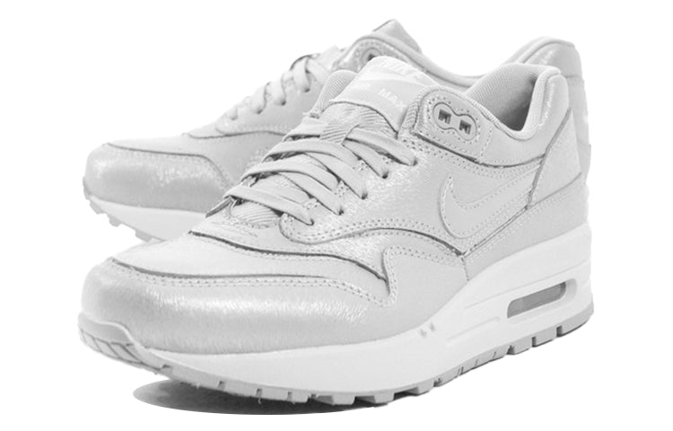 Nike Womens Air Max 1 Cut Out Magnetic Field - Wolf Grey 644398-001