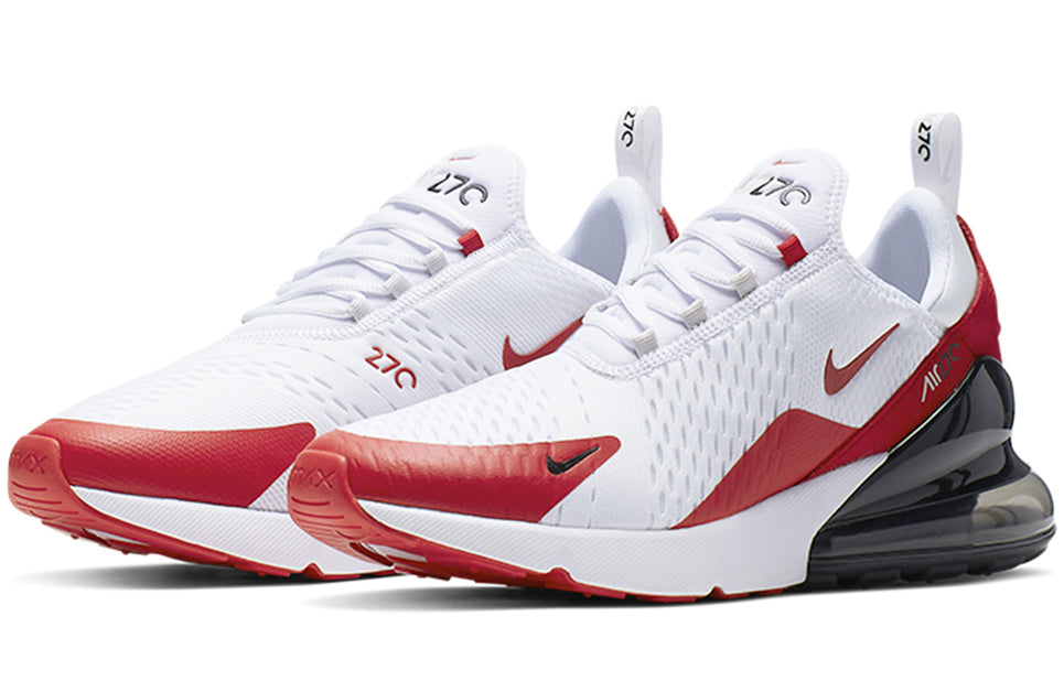Nike Air Max 270 'White University Red' White/Anthracite-Cool Grey-University Red CJ0550-100