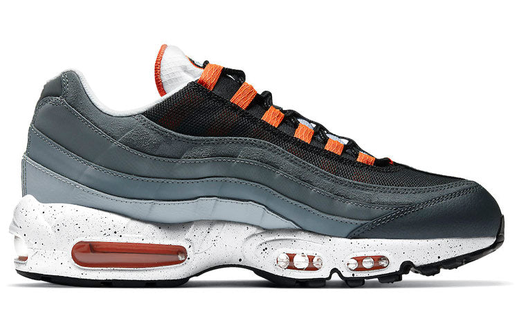 Nike Air Max 95 'Black Speckled' Black/Turf Orange/White/Aquamarine CZ0191-001