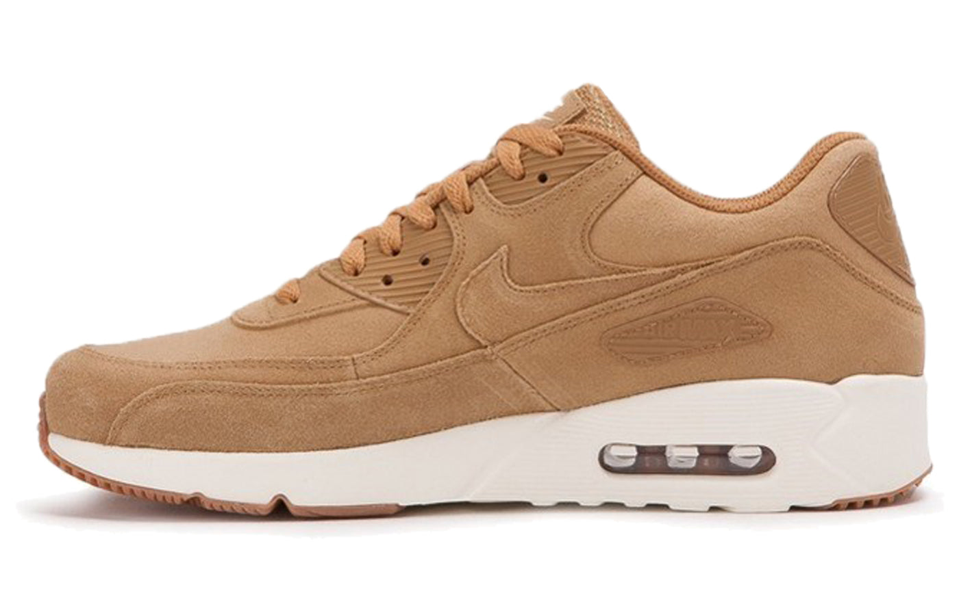 Nike Air Max 90 ULTRA 2.0 LTR FLAX/FLAX-SAIL-GUM MED BROWN 924447-200