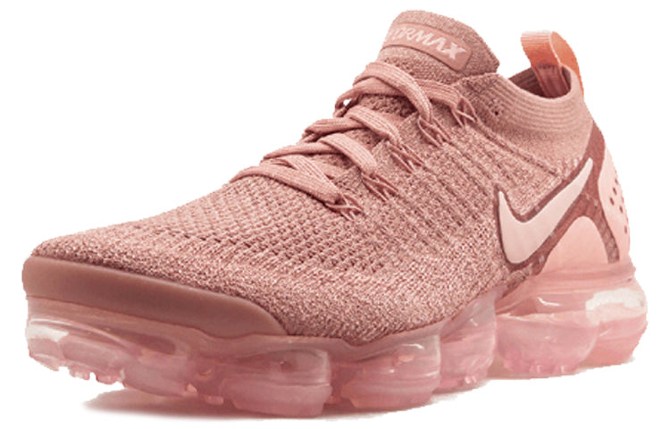 Nike Womens Air VaporMax Flykint 2 Rust Pink 942843-600