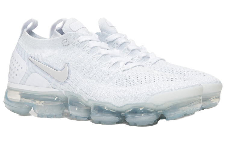 Nike Womens Air VaporMax Flykint 2 White Vast Grey 942843-105