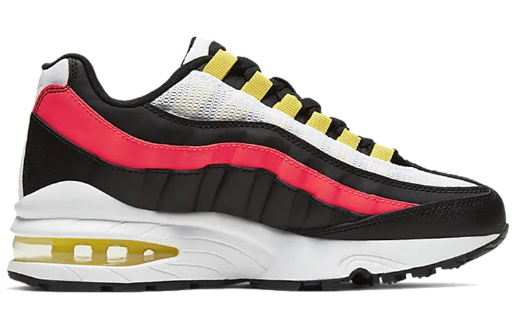 Nike Air Max 95 GS 'White Bright Crimson' White/Bright Crimson/Black/White 905348-105
