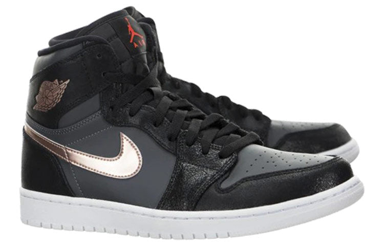 Air Jordan 1 Retro High Black Metallic Red Bronze 332550-016
