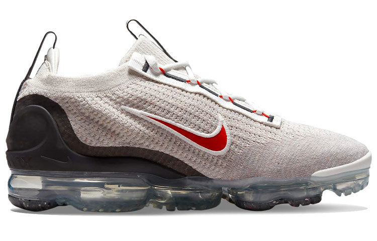 Nike Air Vapormax 2021 Flyknit Light Bone University Red DH4085-003