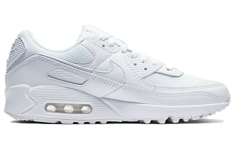 Nike Womens Air Max 90 'White' White/White/Wolf Grey/White CQ2560-100