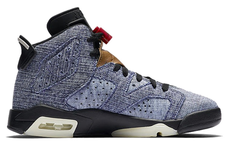 Air Jordan 6 Retro GS Wash Denim CT5350-401