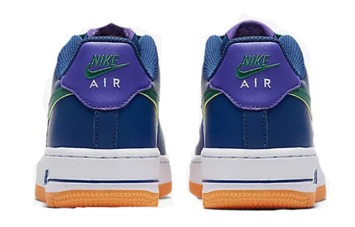 Nike Air Force 1 Low LV8'Gym Blue' GS Gym Blue/White-Hyper Grape-Neptune Green 596728-407