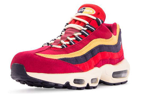 Nike Air Max 95 Premium 'Red Crush' Red Crush/Wheat Gold-University Red-Provence Purple 538416-603