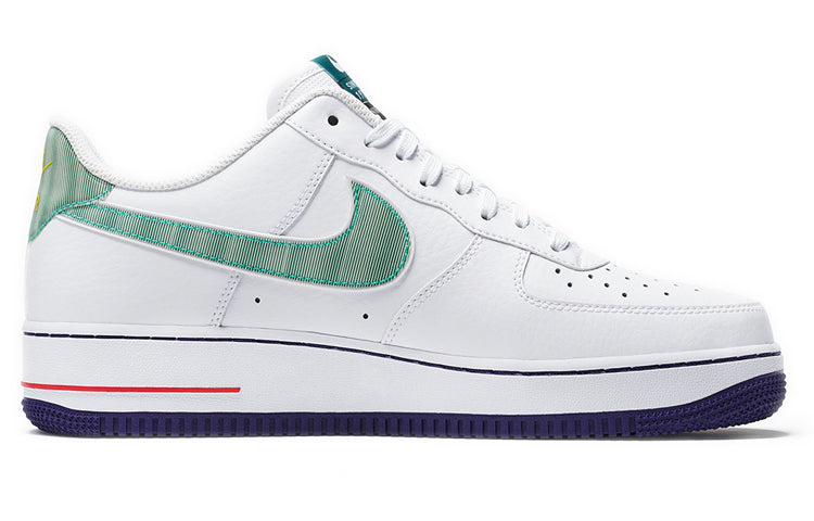 Nike DeAaron Fox x Brittney Griner x Air Force 1 Low Pregame Pack - Music White/Red/Green/Purple CW6015-100
