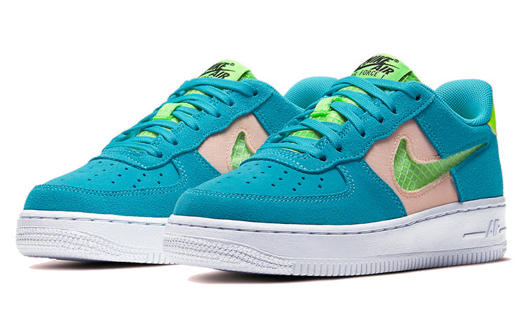 Nike Air Force 1 Low GS 'Transparent Blue Swoosh' CJ4093-300