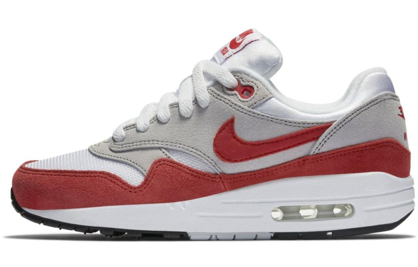 Nike Air Max 1 OG GS 'Challenge Red' White/Chillng Red/Neutral Grey/Black 555766-146