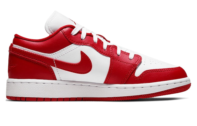 Air Jordan 1 Low GS Gym Red White 553560-611