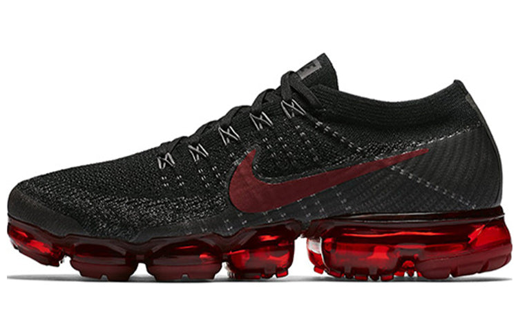 Nike Air VaporMax Flyknit Black Varsity Red 849558-013