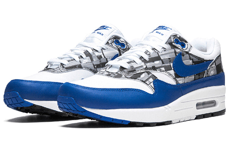 Nike Air Max 1 Print We Love Nike - White Royal AQ0927-100