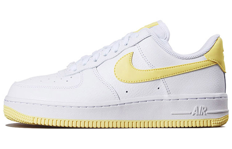 Nike Womens Air Force 1 Low '07 'Bicycle Yellow' White/Bicycle Yellow/White AH0287-106
