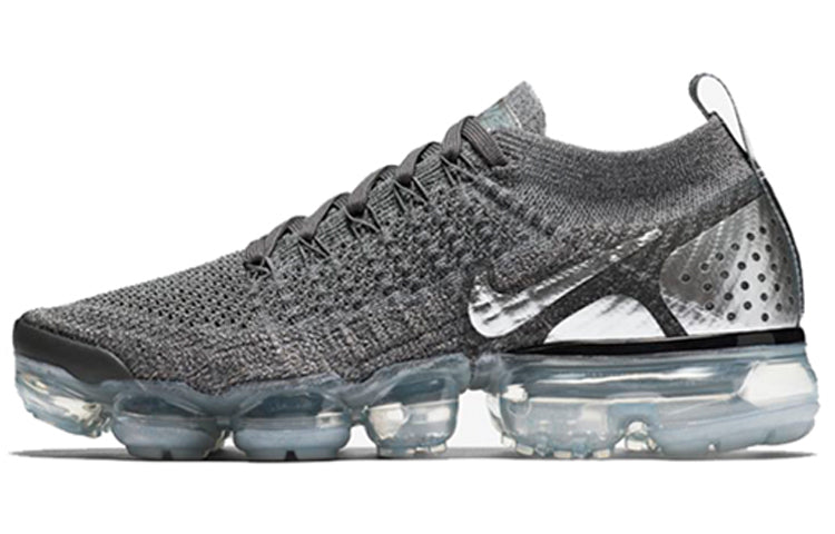 Nike Womens Air VaporMax Flyknit 2 Dark Grey Silver 942843-013