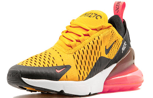 Nike Air Max 270 GS 'University Gold' Black/University Gold-Hot Punch 943345-700