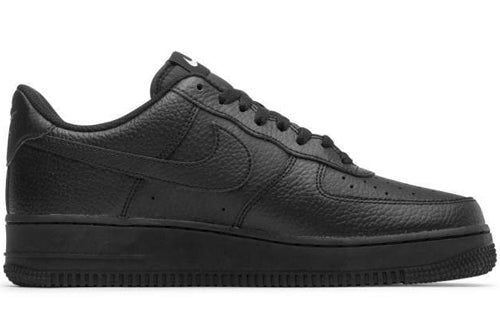 Nike Air Force 1 Low '07 Leather 'Emblem' Black/Black AJ7280-002