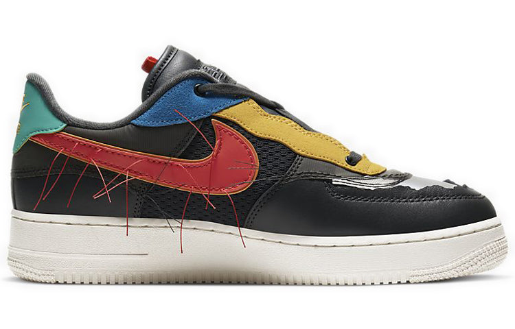 Nike Air Force 1 Low 'Black History Month' Dark Smoke Grey/Track Red/Grey CT5534-001