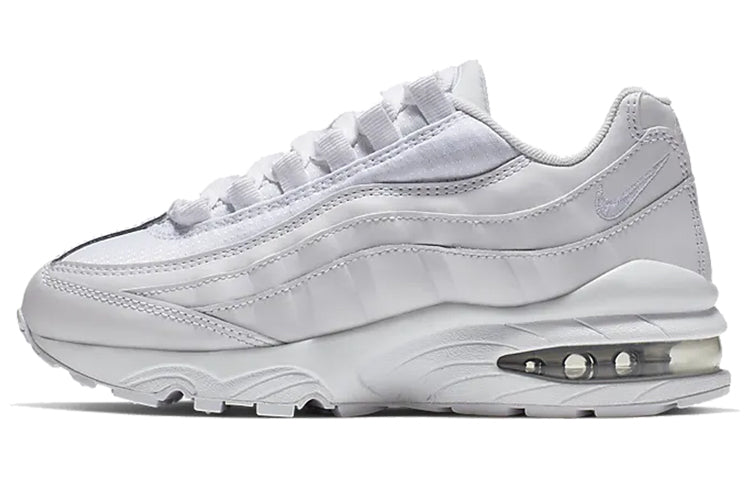Nike Air Max 95 GS 'White Metallic Silver' White/Metallic Silver-Pure Platinum-White 905348-104