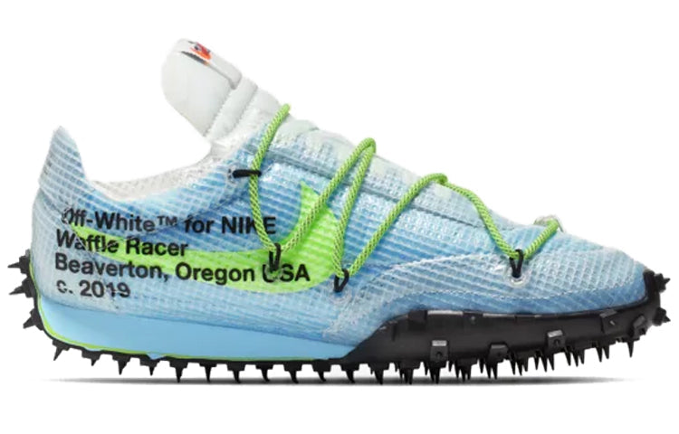 Nike Womens WMNS Waffle Racer SP Off-White - Vivid Sky CD8180-400
