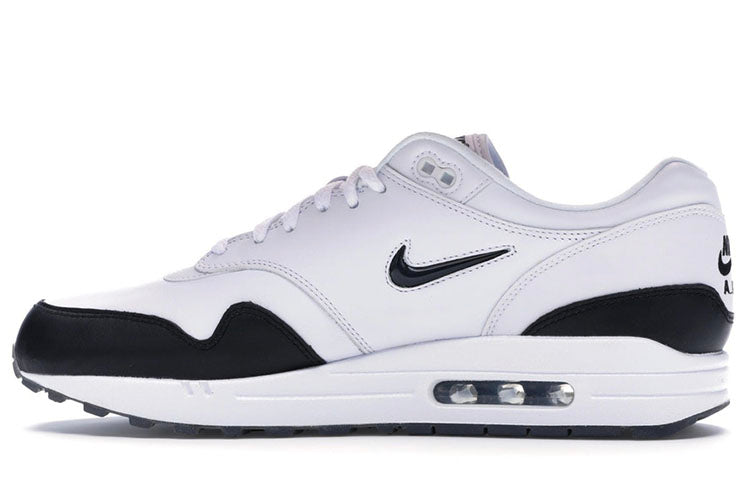 Nike Air Max 1 Premium SC Jewel 'Black Swoosh' White/Black 918354-100