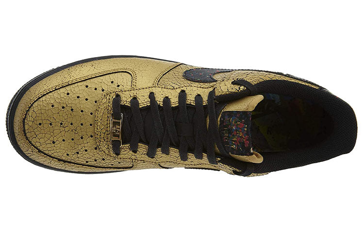 Nike Air Force 1 Low 'Caribana Festival' Metallic Gold/Black-Black-Red Orbit AV3219-700