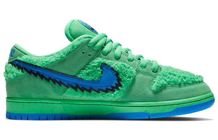 Nike SB Skateboard Dunk Low Grateful Dead Bears - Green CJ5378-300