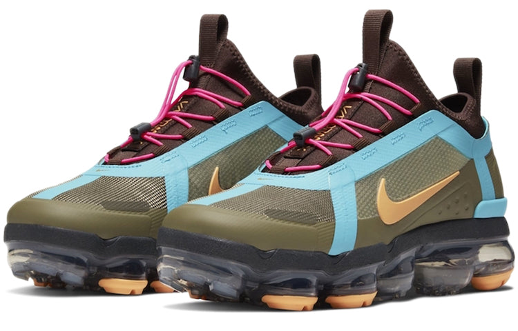 Nike Womens Air VaporMax 2019 'Olive Teal' Medium Olive/Teal Nebula/Anthracite/Amber Rise BV6353-200