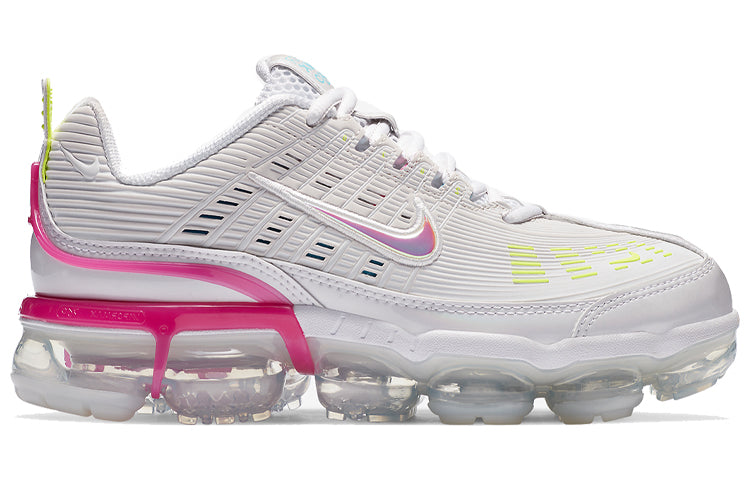 Womens Air Vapormax 360 'Volt Fire Pink' Platinum Tint/White/Volt/Fire Pink CQ4538-001