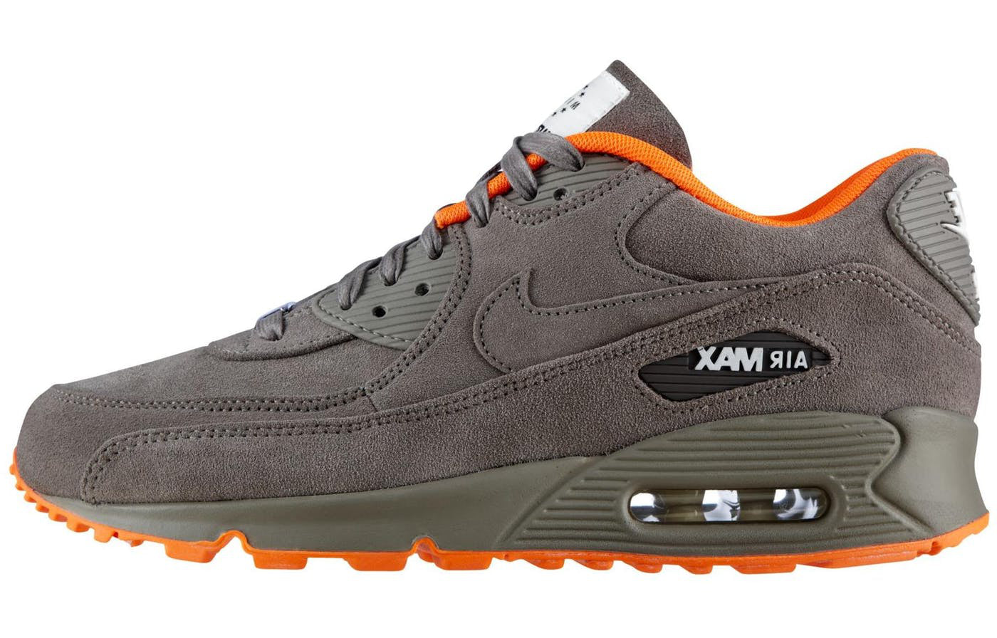 Nike Air Max 90 Milano QS 'Milan' Iron/Iron-Sail-Total Orange 586848-221