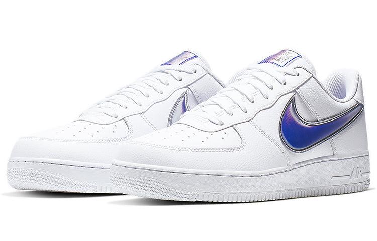 Nike Air Force 1 Low 'Oversized Swoosh' white/racer blue AO2441-101