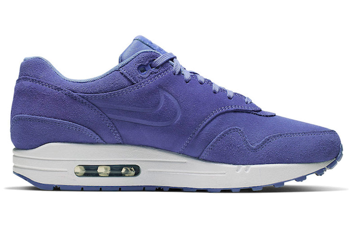 Nike Womens Air Max 1 Premium 'Purple Suede' Sapphire/Royal Pulse/White/Sapphire 454746-502